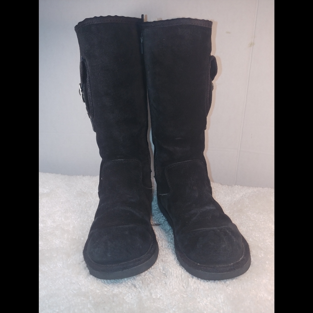 UGG✨Australian Retro Leather Cargo Boots